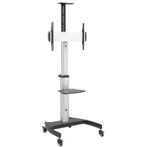 [012.001.0041] Aluminium Mobile TV Display Cart for 37" - 70"