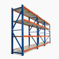 [ZKIT-1000-060-240] Heavy Duty Storage Shelving 2400H x 10000W x 600D