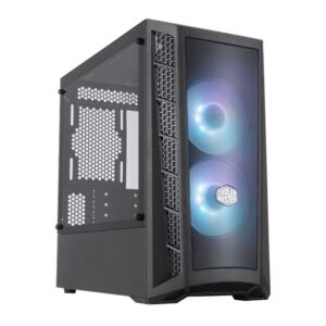 MCB-B311L-KGNN Cooler Master -S02 MB311L ARGB Black Micro ATX, TG Side Panel