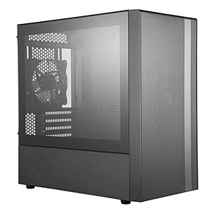 Cooler Master MCB-NR400-KGNN-S00 Master Box NR400 mATX Case With Tempered Glass Side Panel