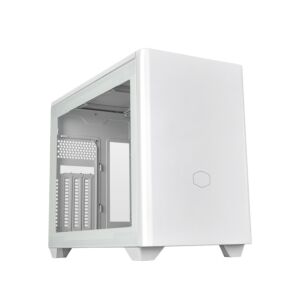 Cooler Master NR200PV2-WCNN-S00 MasterBox NR200P V2 White Tempered Glass Mini ITX Case