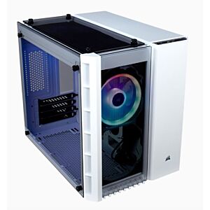 Corsair CC-9011137-WW Crystal Series 280X RGB Micro ATX Case White