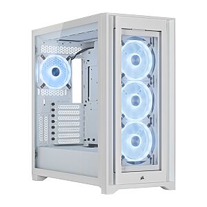 CC-9011233-WW CORSAIR  iCUE 5000X RGB QL Edition ATX Case White