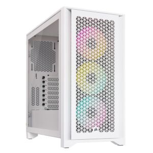 Corsair CC-9011241-WW 4000D RGB Airflow Mid Tower ATX Case True white