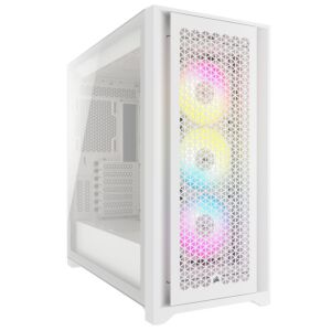 Corsair CC-9011243-WW 5000D RGB Airflow Mid Tower ATX Case True White