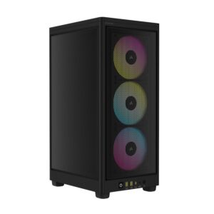 CC-9011246-WW Corsair 2000D Airflow RGB Black Mini-ITX Case