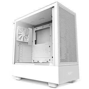 NZXT CC-H51FW-01 H5 Flow Edition ATX Mid Tower Case All White
