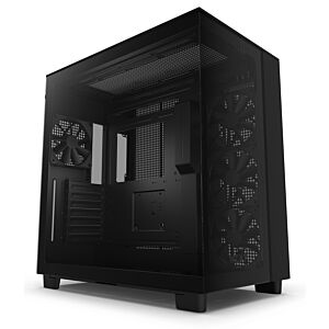 NZXT CM-H91FB-01 H9 Flow Edition ATX Mid Tower Case Matte Black