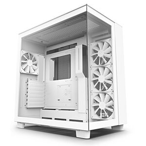 NZXT CM-H91FW-01 H9 Flow Edition ATX Mid Tower Case Matte White