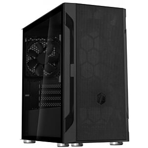 SST-FAH1MB-G Silverstone  FARA H1 M Black Micro ATX Case