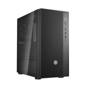 SST-FAR1B-G-V2 SilverStone  FARA R1 V2 Tempered Glass Mid Tower ATX Case - Black