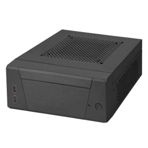 SST-ML10 SilverStone  Milo ML10 Black Mini ITX Case No PSU