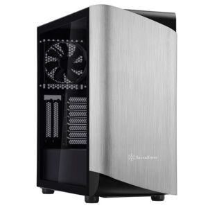 [SST-SEA1SB-G] Silverstone SST-SEA1SB-G Seta A1 ATX Case Tempered Glass Side Window Silver