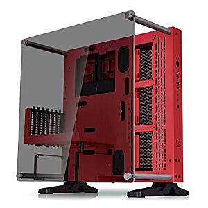 CA-1G4-00M3WN-03 Thermaltake  Core P3 TG Open Frame ATX Case Red