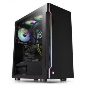 CA-1M3-00M1WN-00 Thermaltake  H200 TG RGB Mid-Tower Black Case