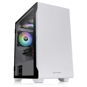CA-1Q9-00S6WN-00 Thermaltake  S100 Snow Edition Tempered Glass Micro ATX Case