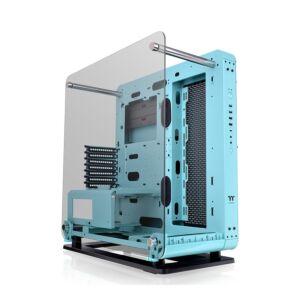 Thermaltake CA-1V2-00MBWN-00 Core P6 Tempered Glass ATX Mid Tower Case Turquoise Edition