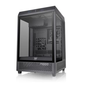 CA-1X1-00M1WN-00 Thermaltake  The Tower 500 Tempered Glass Mid Tower Case Black Edition