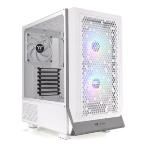 Thermaltake CA-1Y2-00M6WN-00 Ceres 300 Tempered Glass ARGB Mid Tower E-ATX Case Snow Edition