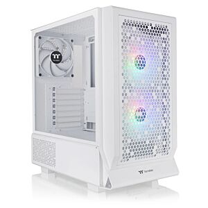 CA-1Y2-00M6WN-01 Thermaltake  Ceres 330 TG ARGB Tempered Glass E-ATX Mid Tower Case - Snow