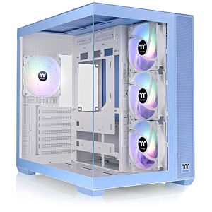 CA-1Z2-00MFWN-00 Thermaltake  View 380 Tempered Glass ARGB Mid Tower ATX Case Hydrangea Blue Edition