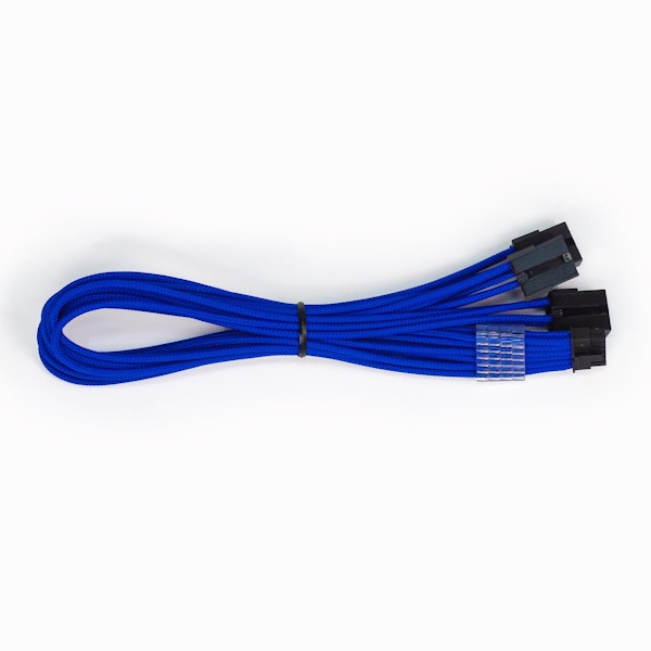 [GC-656489] GamerChief 12VHPWR 450W 3x8-Pin 45cm Sleeved Extension Cable (Blue)