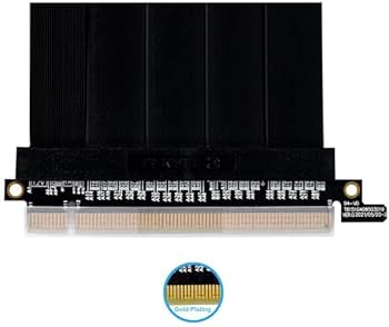 [PW-PCI-4-60X] Lian Li PCIe 4.0 Riser Cable 600mm - Black