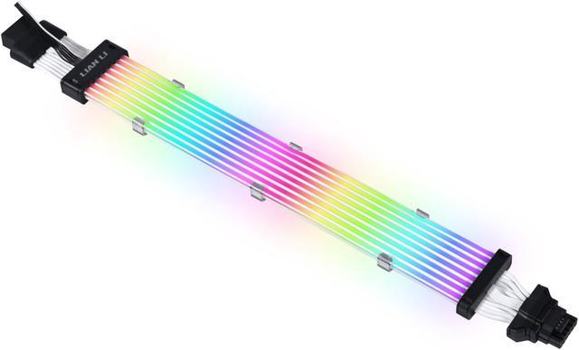 PW16-8PV2 Lian-Li Strimer Plus V2 12VHPWR ARGB 12+4-Pin Extension Cable - 108 LEDs