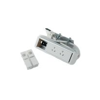 [037.010.0004] OE Elsafe: Phoenix 35 - 2 x GPO with Desktop Clamp Bracket