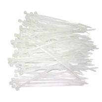 [011.060.0041] Cable Ties - Nylon 380mm(L) x 7.6mm (W) Natural | Bag of 100