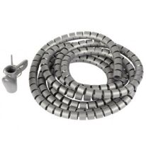 [002.008.0016] Easy Wrap Cable Spiral 15mm x 2.5m: Grey