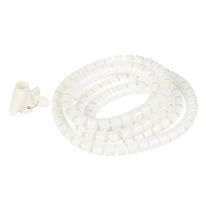 [002.008.0025] Easy Wrap Cable Spiral: White