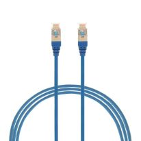 004.300.0000 0.25m CAT6A RJ45 S/FTP THIN LSZH 30 AWG Network Cable | Blue