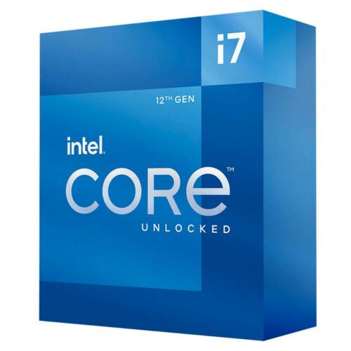 BX8071512700K Intel Core i7 12700K 12 Cores/20 Threads 3.6/5.0GHz LGA1700 CPU Processor