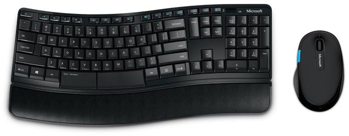 L3V-00027 Microsoft Sculpt Comfort Desktop Wireless Keyboard & Mouse Combo
