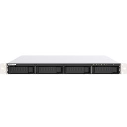 [TS-453DU-4G] QNAP 1U 4-Bay Nas/Iscsi Ip-San Celeron QC 2.0-2.7Ghz) 4Gb Ram Hdmi1.4B 10Gbe-Ready Pcie Slot 1-Psu TS-453DU-4G