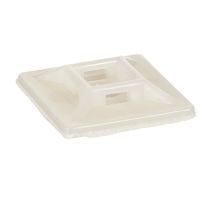 [003.025.0020] Self Adhesive Mount 28mm x 28mm - White - 100pk