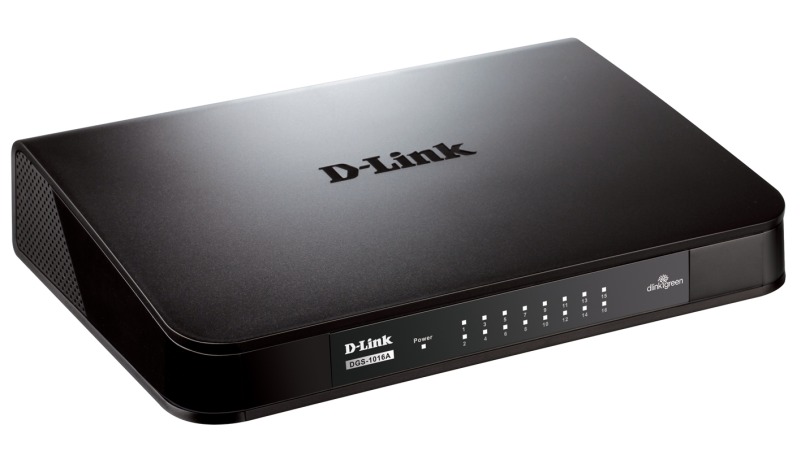 [DGS-1016A] D-Link DGS-1016A - 16 Port Gigabit Desktop Switch