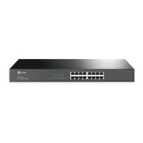 [TL-SG1016] TP-Link TL-SG1016 | 16 port Gigabit Switch with 1U 19-inch rack-mountable steel case