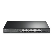 [TL-SG3428XMP] TP-Link TL-SG3428XMP | JetStream 24 port Gigabit and 4 SFP+ Managed Switch including 24 PoE+ Ports
