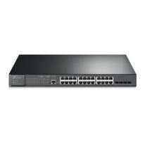 [TL-SG3428MP] TP-Link JetStream TL-SG3428MP 28-Port Gigabit L2 Managed PoE+ Switch with SFP