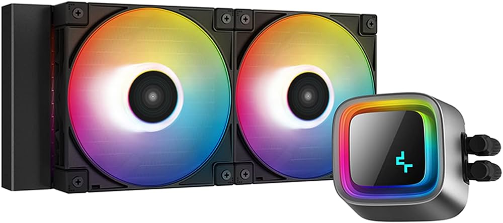 [R-LS520-BKAMNT-G-1] Deepcool LS520 ARGB Black CPU Cooler