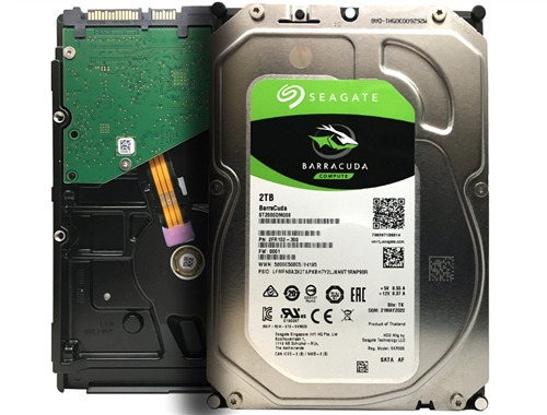 ST2000DM008 BarraCuda 3.5" 2TB SATA3 Internal Hard Drive