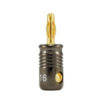 PW.16BSPK.P50 Planet Waves Banana Plug Speaker Wire Termination - 16AWG | Pack of 50