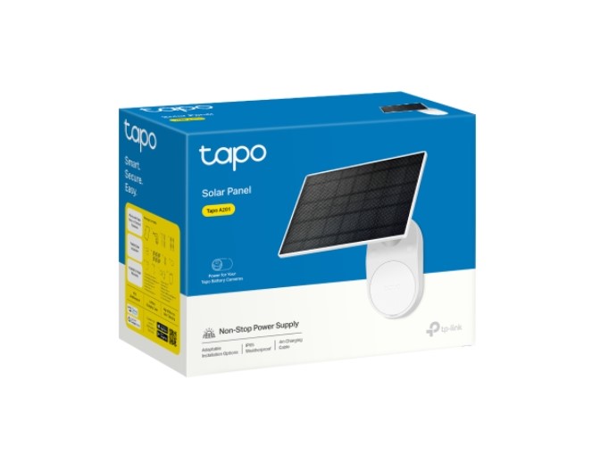 Tapo A201 TP-Link  Solar Panel, Compatible with all Tapo Battery Cameras (Tapo C420, Tapo C410, and Tapo C400)