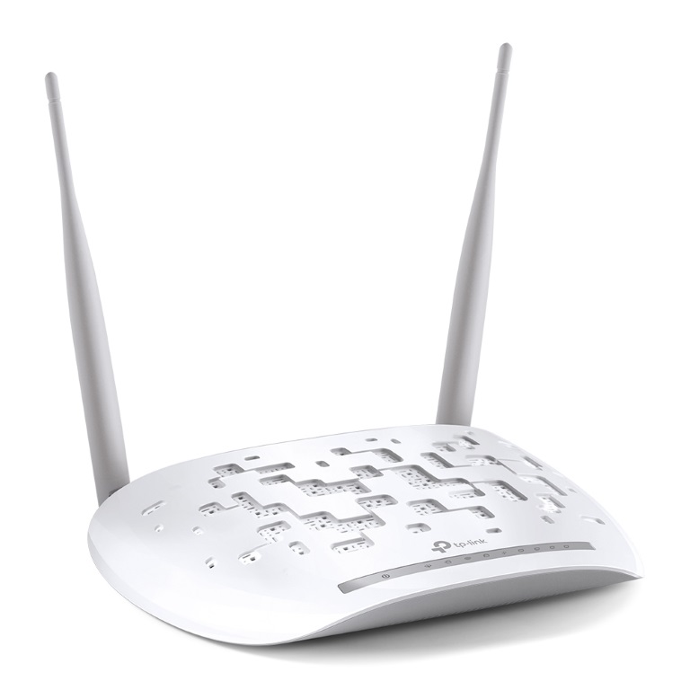 TD-W9970 TP-Link  N300 Wireless VDSL ADSL Modem Router 300Mpbs @ 2.4GHz 4x100Mbps LAN 1xRJ11 2xAntenna