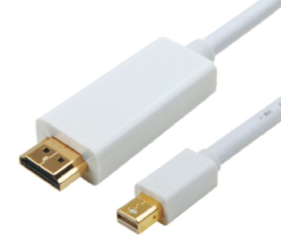 9320301002833 Astrotek Mini DisplayPort DP to HDMI Cable 5m - 20 pins Male to 19 pins Male 32AWG Gold Plated