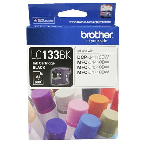 [4977766715379] Brother LC-133BK Black Ink Cartridge - MFC-J6520DW/J6720DW/J6920DW and DCP-J4110DW/MFC-J4410DW/J4510DW/J4710DW and DCP-J152W/J172W/J552DW/J752