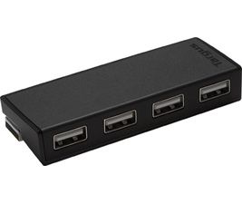 [92636254315] Targus 4-Port USB Hub Black -  Compatible with PC and MAC