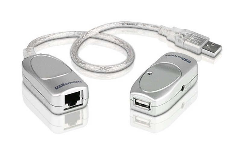 4710423774971 Aten Extender USB 2.0 Cat 5 Extender, extends up to 60m, supports USB speeds up to 12Mbps, Plug an Play,